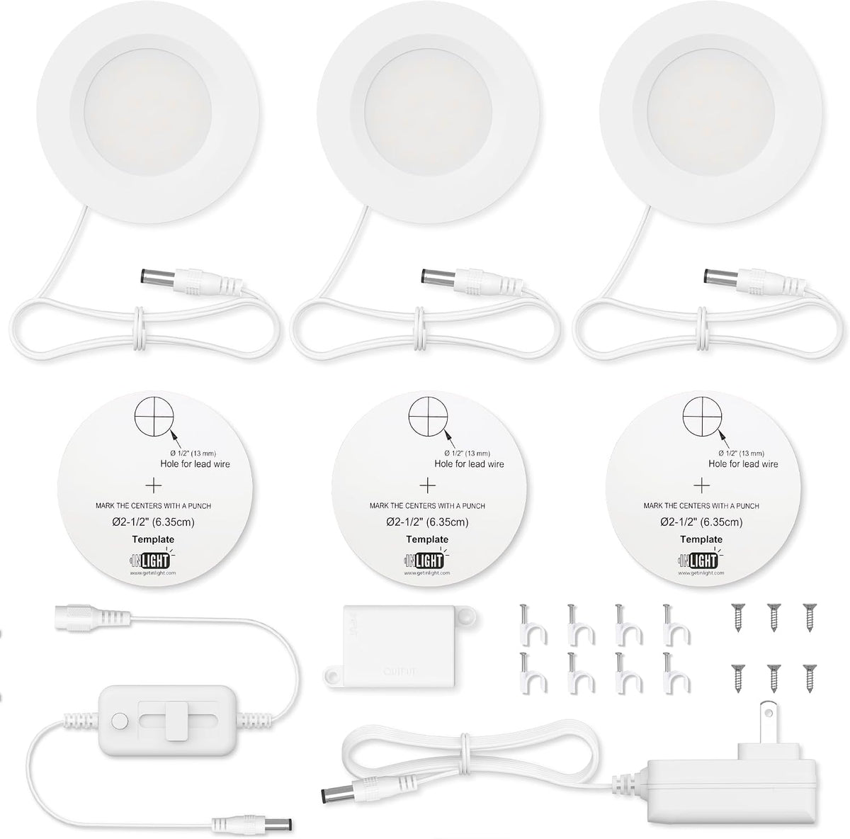 INLIGHT IN-0102 LED puck light kit – image 9