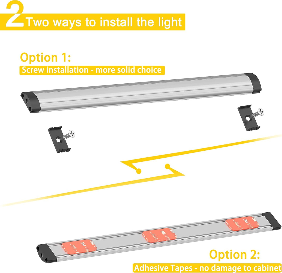 INLIGHT IN-0110 plug-in LED under counter lights – image 8