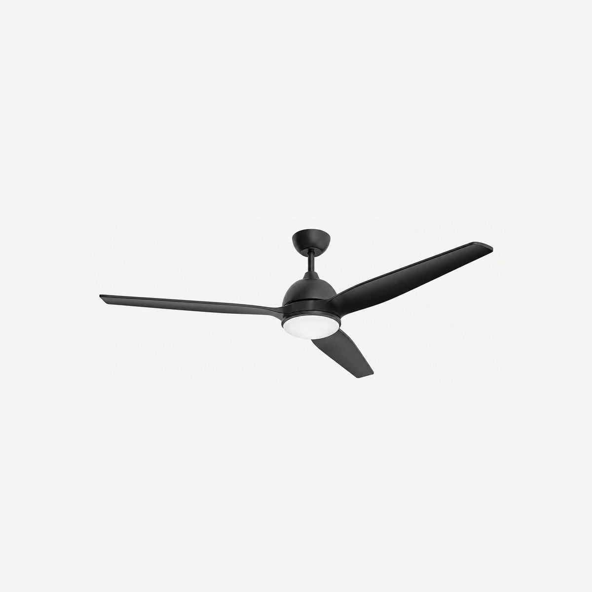 INLIGHT black ceiling fan with light