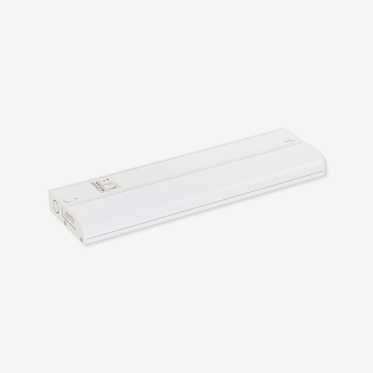 White INLIGHT LED under cabinet light with on/off switch