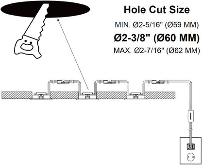 INLIGHT IN-0107 LED puck lights – image 11