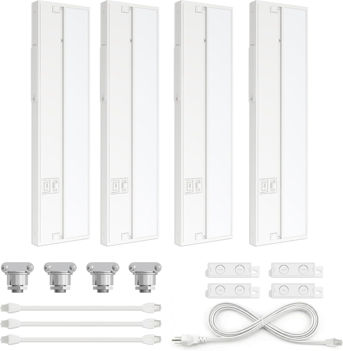 LAGOM Halo LED under cabinet light 4-pack – image 1