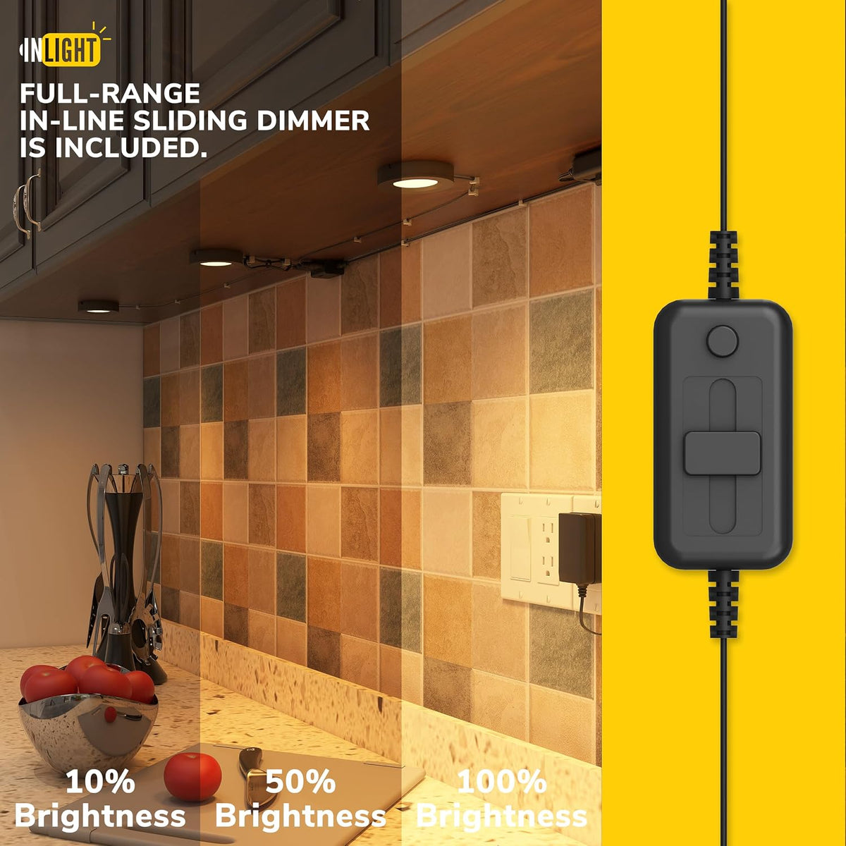 INLIGHT IN-0102 LED puck light kit – image 5