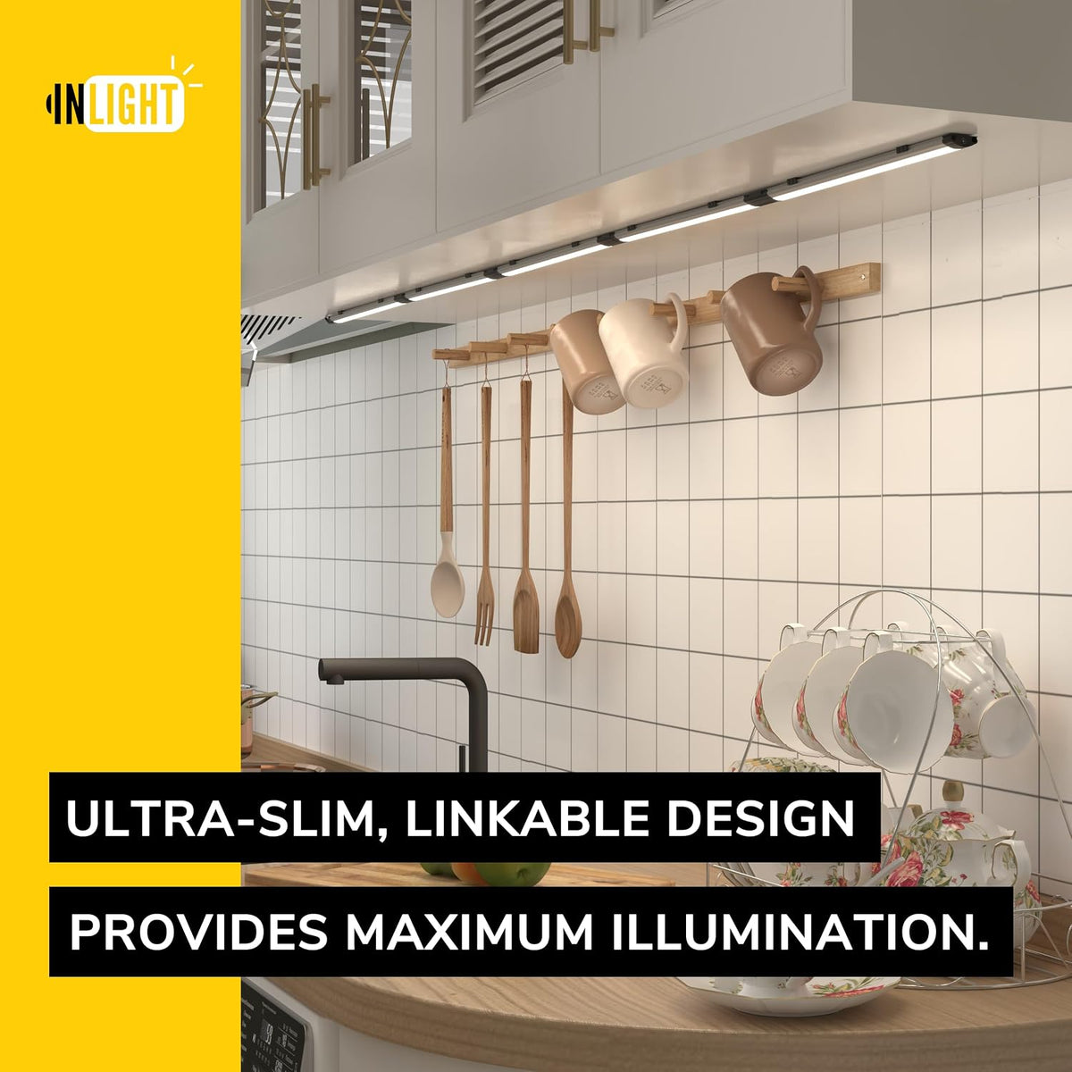 INLIGHT IN-0110 plug-in LED under counter lights – image 2