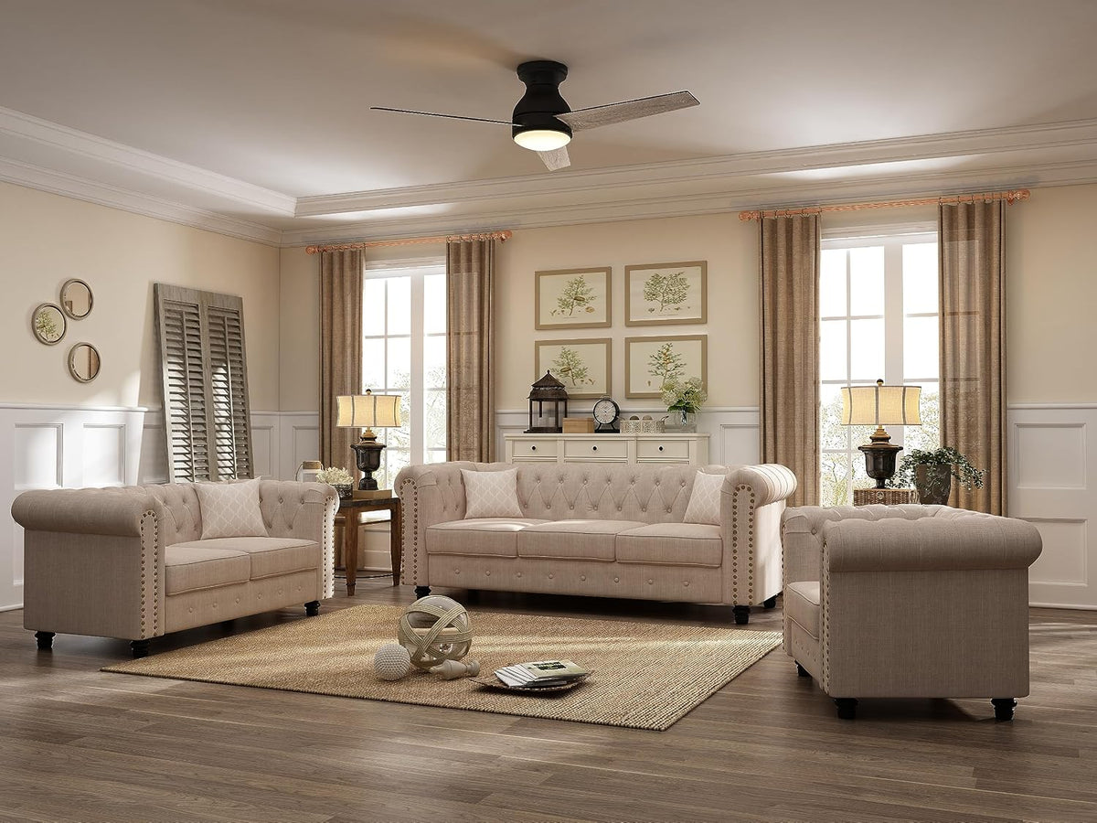 INLIGHT IN-0713 52-inch hugger ceiling fan – image 8