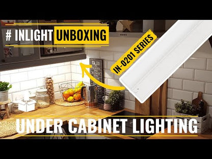 INLIGHT IN-0201 under cabinet light unboxing video 2