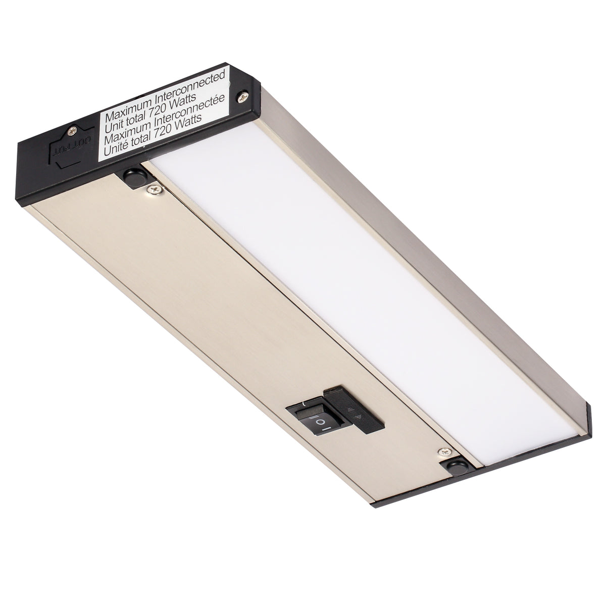 INLIGHT Linkable 3-CCT LED Under Cabinet Light, Hardwired or Plug-in | IN-0210